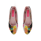 Rose Round Toe Shoe Paint - CANVAEGYPT