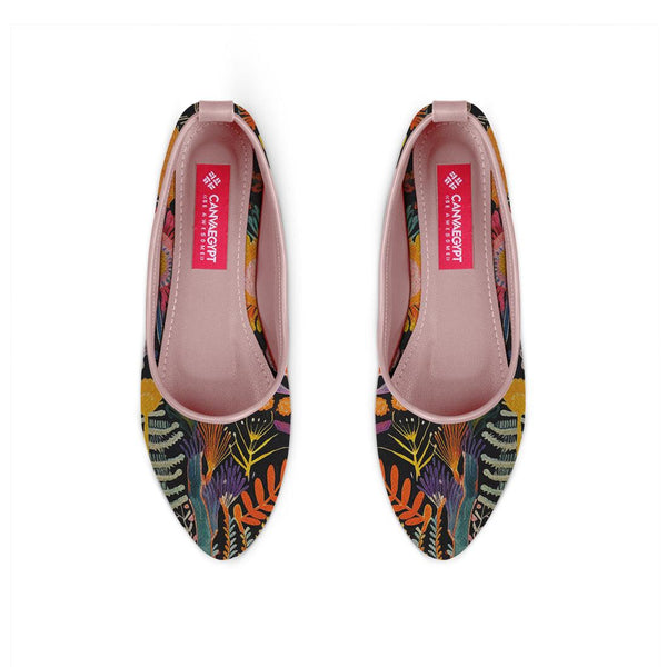 Rose Round Toe Shoe Sea Life - CANVAEGYPT
