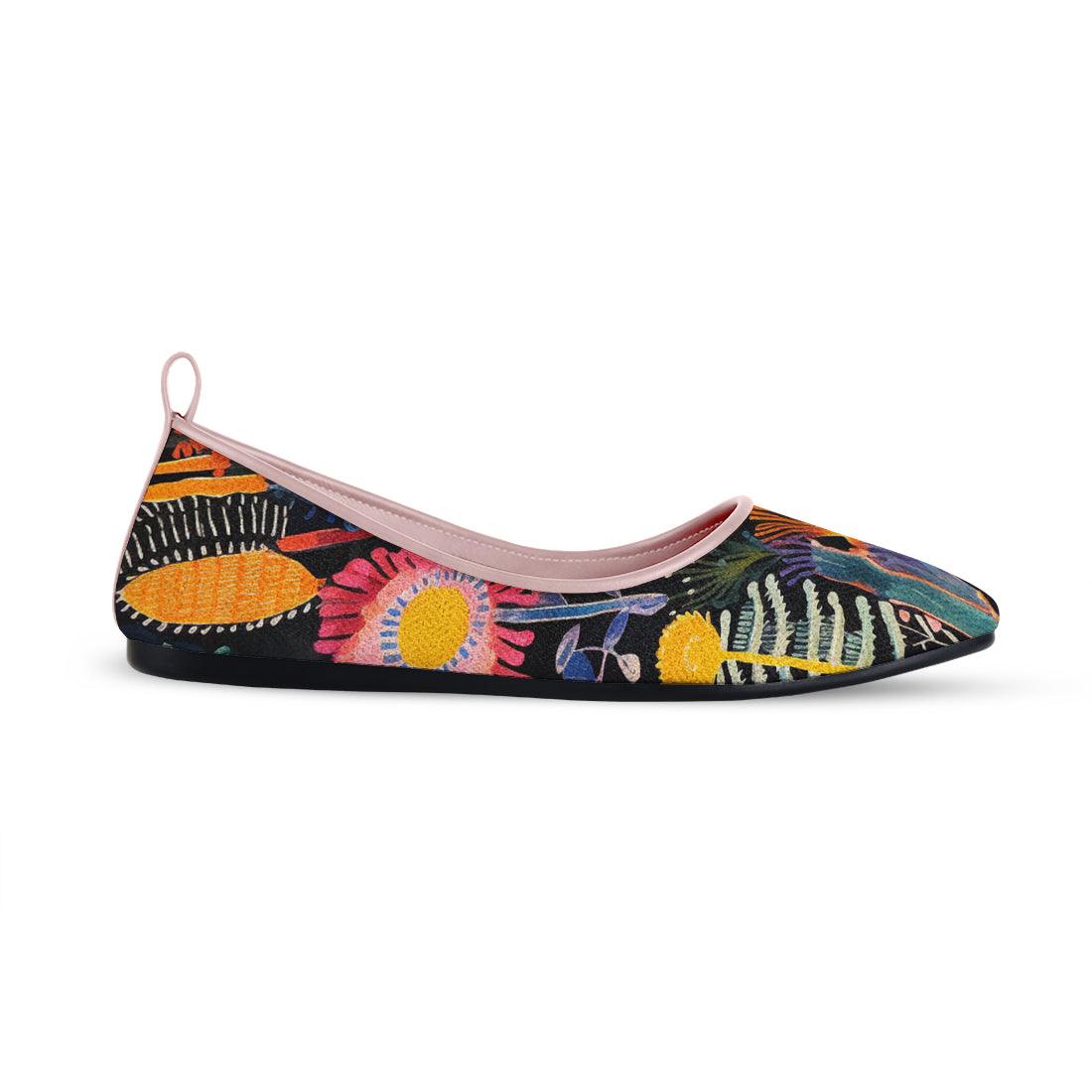 Rose Round Toe Shoe Sea Life - CANVAEGYPT