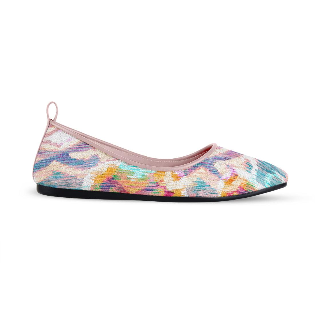 Rose Round Toe Shoe Lollypop