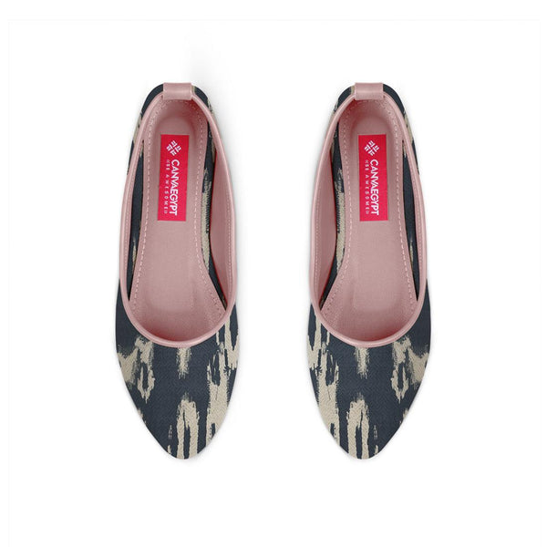 Rose Round Toe Shoe Smoggy - CANVAEGYPT