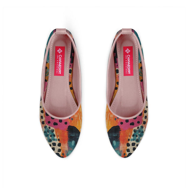 Rose Round Toe Shoe Splash - CANVAEGYPT