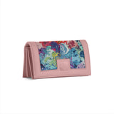 Rose Sleek Elegance Wallet Featuring Dreamy Marble Swirls - 1