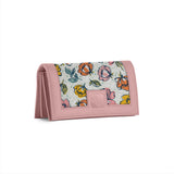Rose Sleek Elegance Wallet in Blooming Floral Fantasy - 1