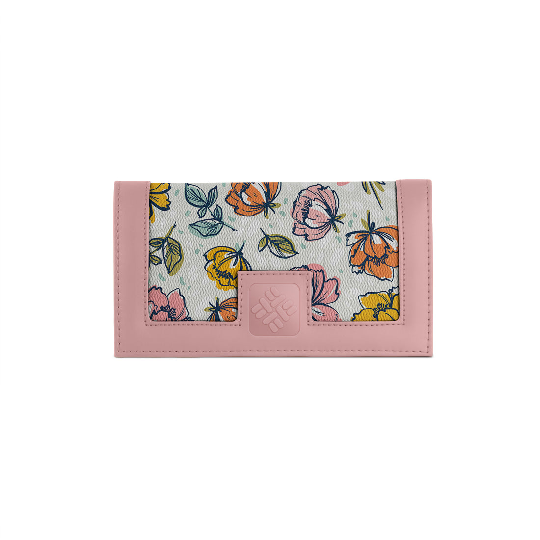 Rose Sleek Elegance Wallet in Blooming Floral Fantasy - 2