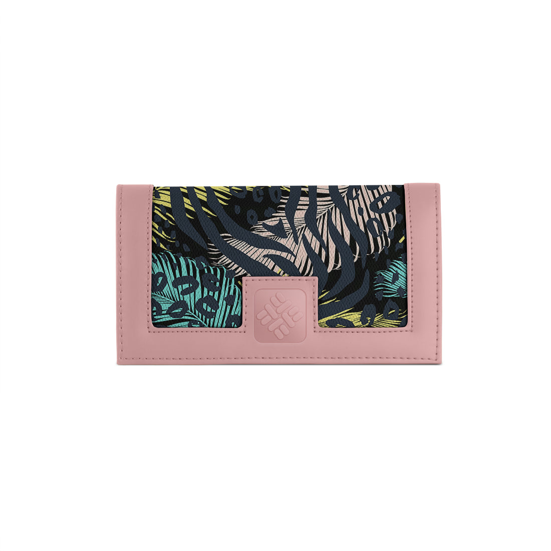 Rose Sleek Elegance Wallet with Tropical Jungle Allure - 2