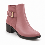 Rose Buckle Ankle Boots – Walk the Talk | ECADRA