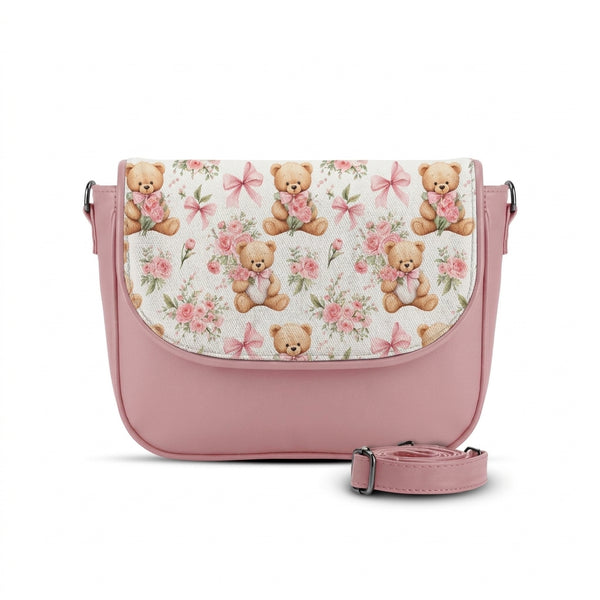 Rose Messenger Crossbody Pastel Cute Teddy Bear – ECADRA (1)