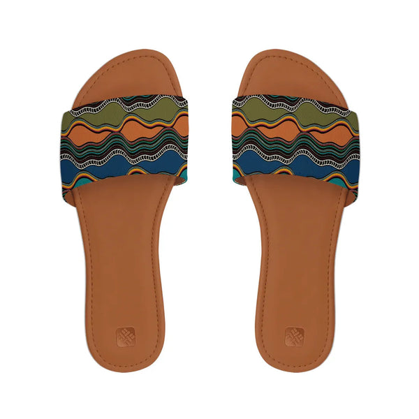 Cozy Bliss Slipper Savanna Waves - 1
