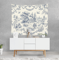 Wall Tasperty Toile de Jouy French Country Pattern