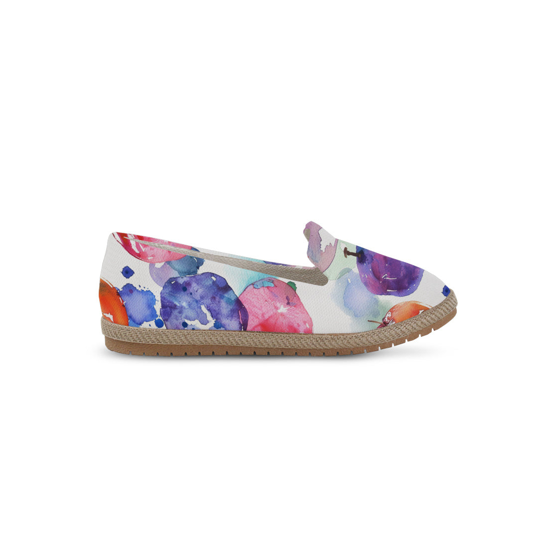 Watercolor Apples Nook Espadrille - 2