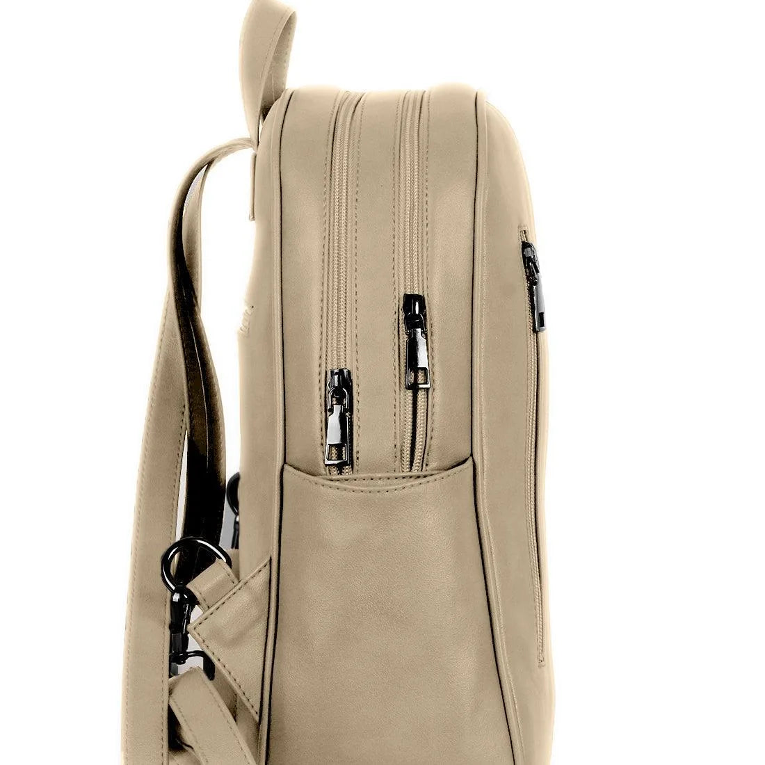 Beige Mixed Backpack Victorian Lady Soft Floral Aesthetic