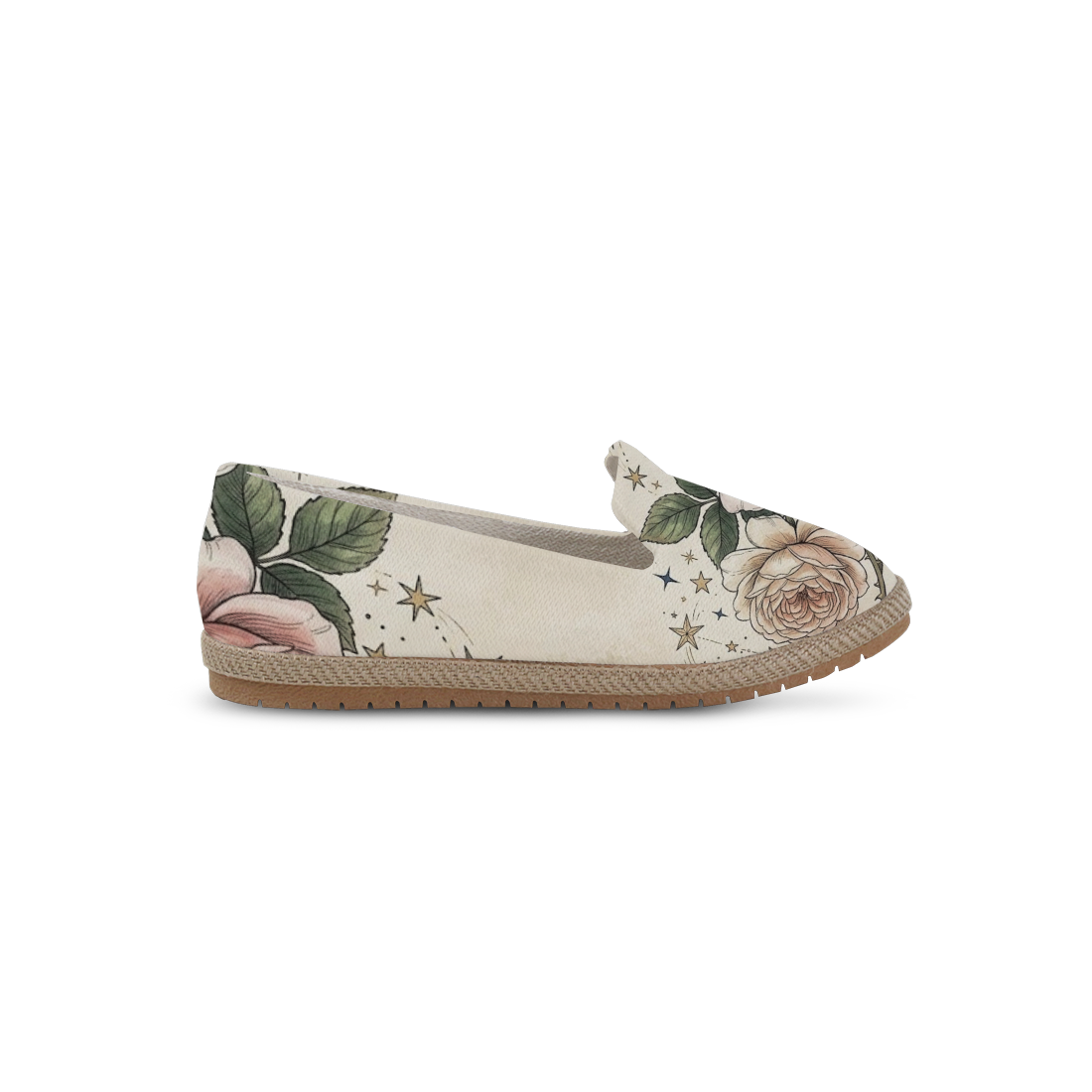 Nook Espadrille – Vintage Enchanted Garden with Celestial Star