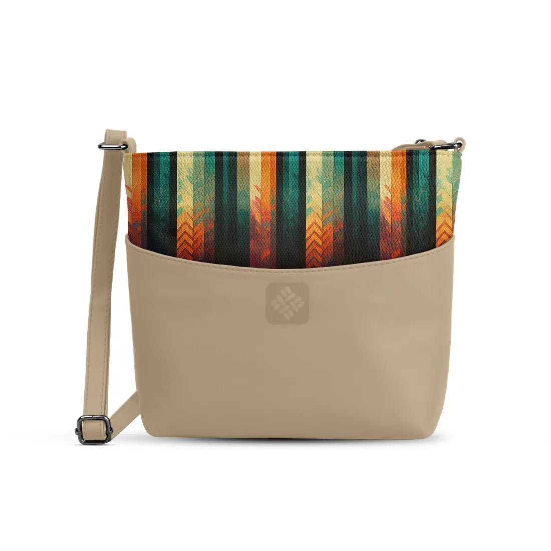 Chic Essentials Crossbody Sunset Stripes - 1