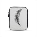 Tablet Sleeve Black ink Leaf