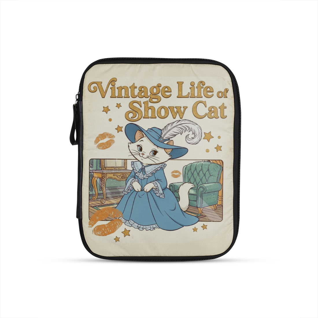 Tablet Sleeve - Vintage Life Show Of Cats - 1
