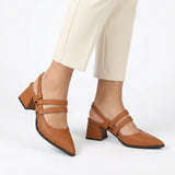 Havana Slingback Heels – Elegance in Every Step