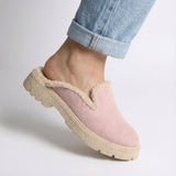 Rose Cozy Stroll Mules – Slip Into Comfort - 3
