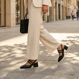 Black Slingback Heels – Elegance in Every Step