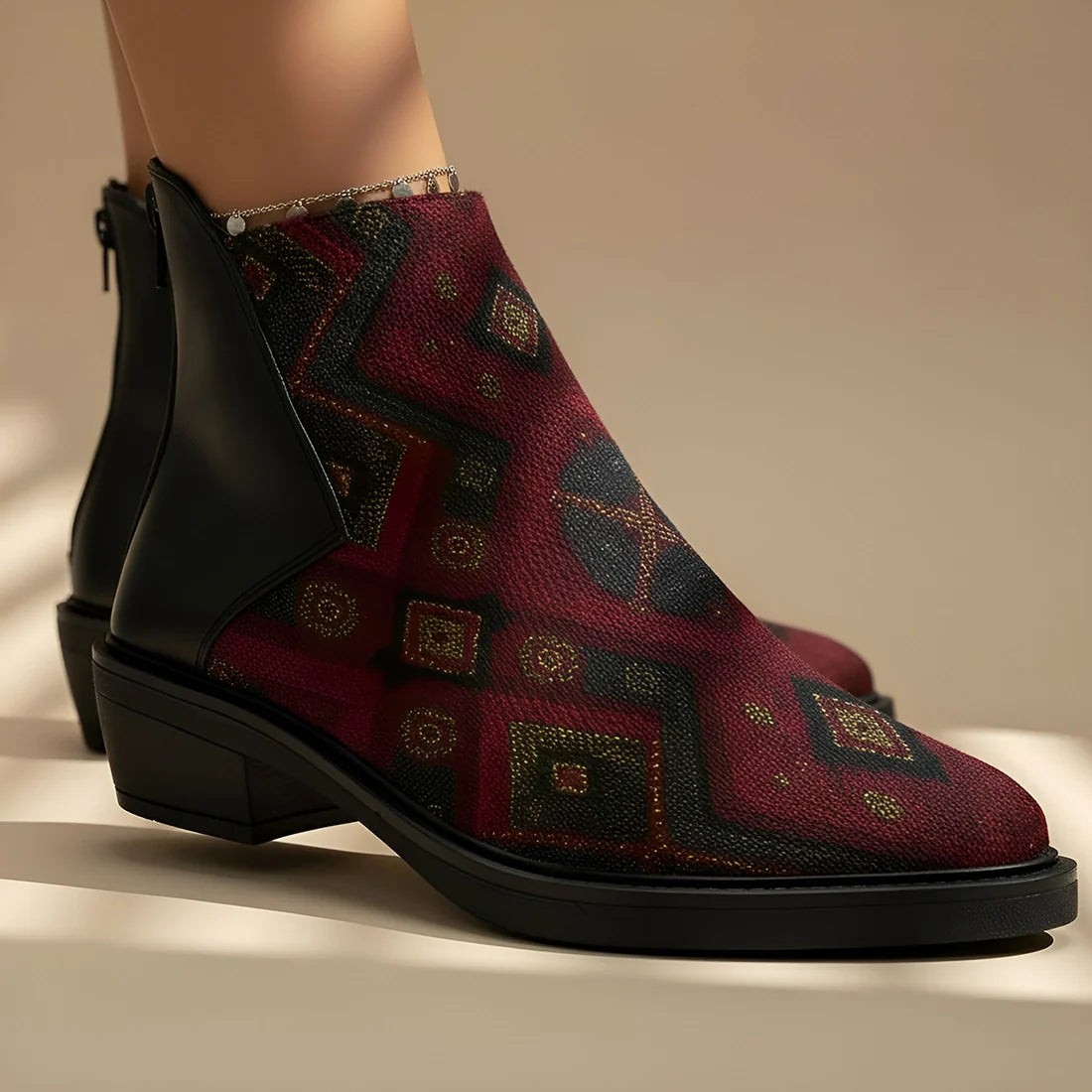 The Statement Boot Sahara Stitched - 5
