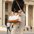 Metro Grace Barrel Bag – Sleek & Sophisticated