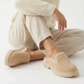 Beige Cozy Stroll Mules – Slip Into Comfort