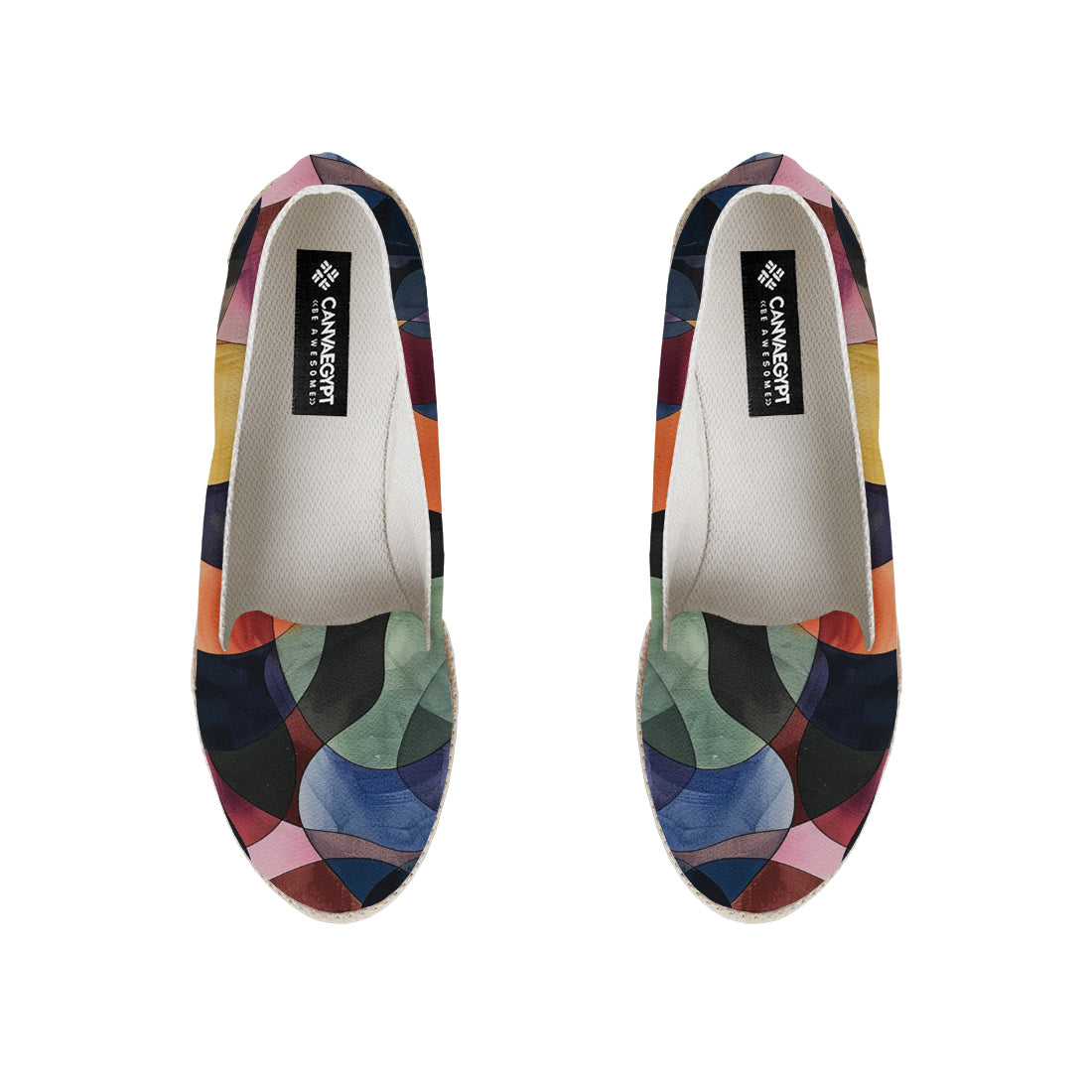 Watercolor Wavy Nook Espadrille - 1