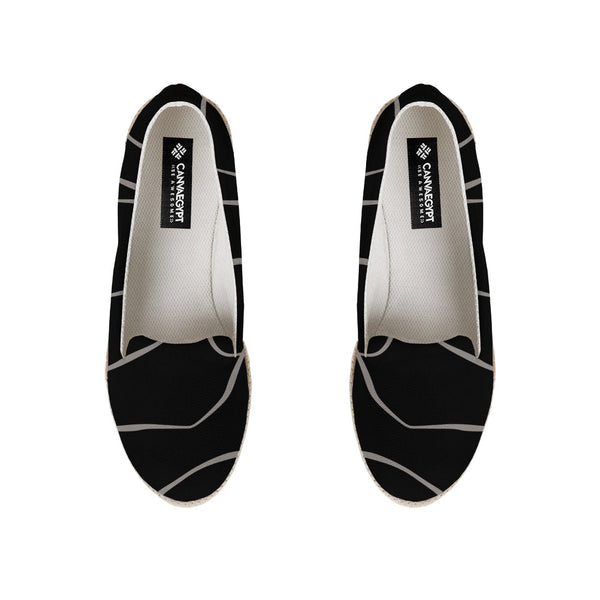 Nook Espadrille – Line in black