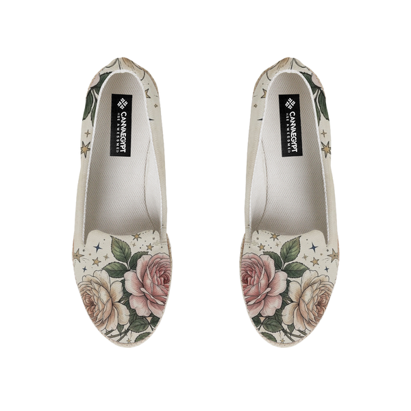 Nook Espadrille – Vintage Enchanted Garden with Celestial Star