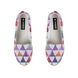 Rainbow triangles Nook Espadrille - CANVAEGYPT