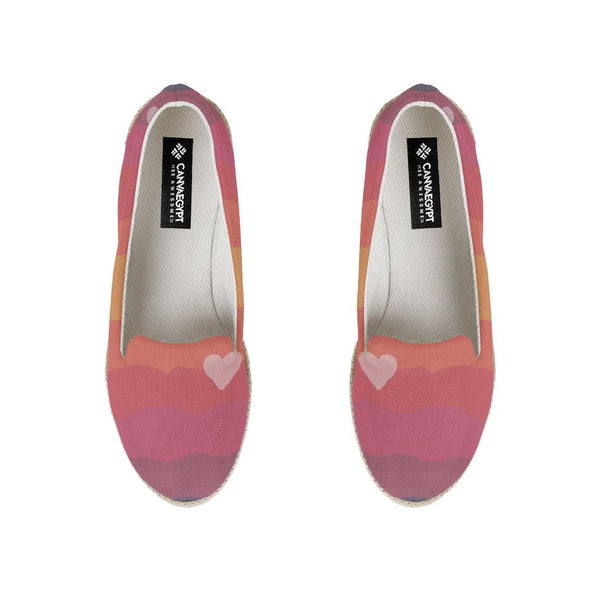 Small Hearts Nook Espadrille - CANVAEGYPT