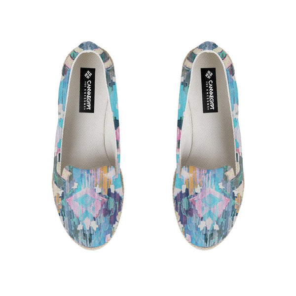 Purple ikat Nook Espadrille - CANVAEGYPT