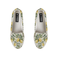 Nook Espadrille – Vintage Mediterranean Lemon Orchard Hand-Painted