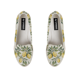 Nook Espadrille – Vintage Mediterranean Lemon Orchard Hand-Painted - 1