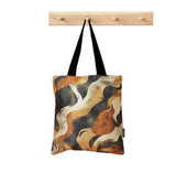Tote Bag – Abstract Earthy Flames - 1