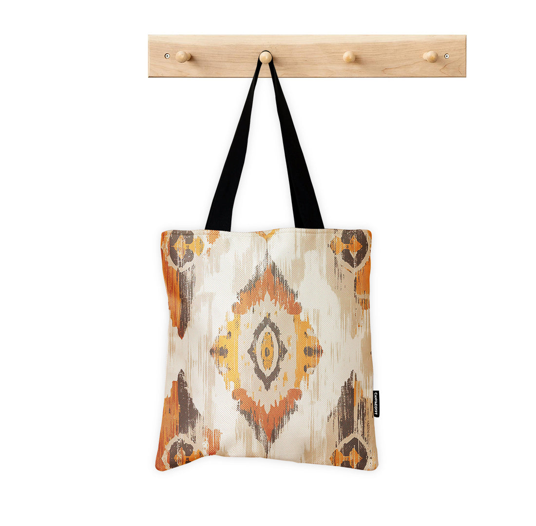 Tote Bag – Boho Ikat Essence - 1