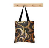 Tote Bag – Golden Swirls of Elegance - 1