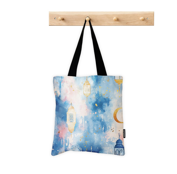 Tote Bag – Starlit Lantern Fantasy - 1