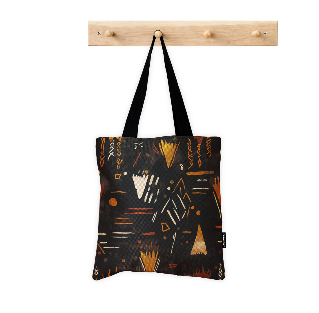 Tote Bag – Tribal Midnight Whispers - 1