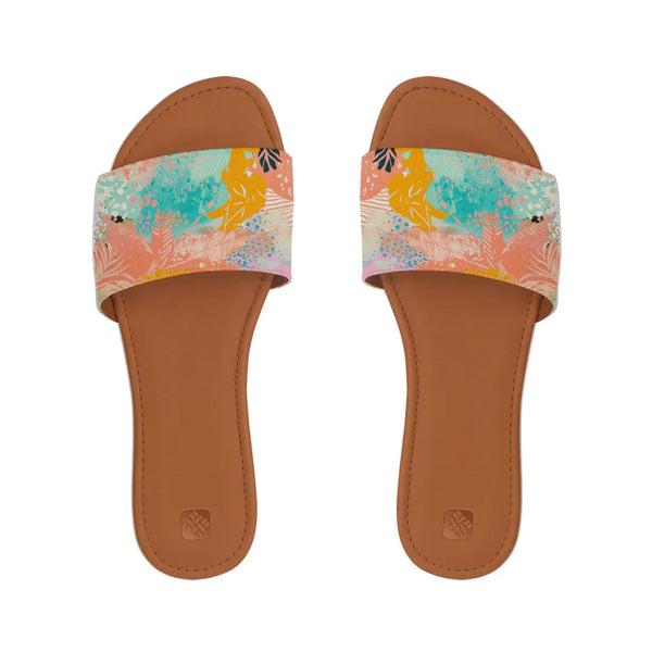 Cozy Bliss Slipper Tropical Dreamscape - 1