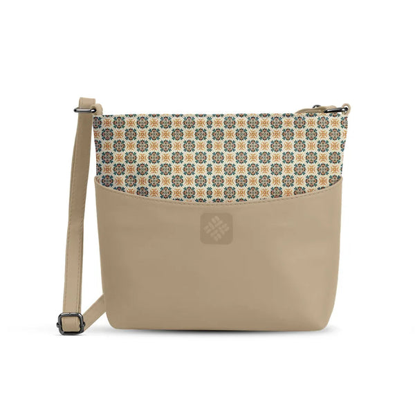 Chic Essentials Crossbody Vintage Tile Pattern - 1