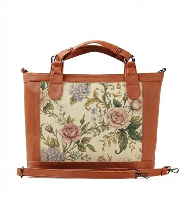 Havana Haute Handbag Vintage Victorian Rose Aesthetic Botanical - 1
