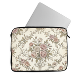 Laptop Sleeve Vintage Victorian Rose Floral Shabby Chic