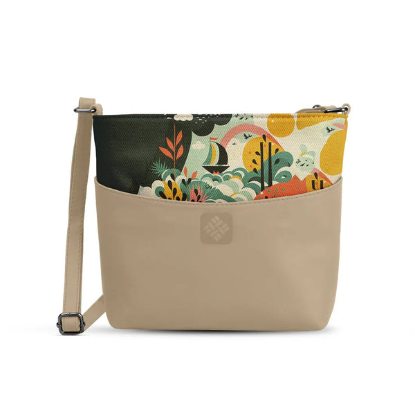 Chic Essentials Crossbody Vivid Floral Fantasy - 1