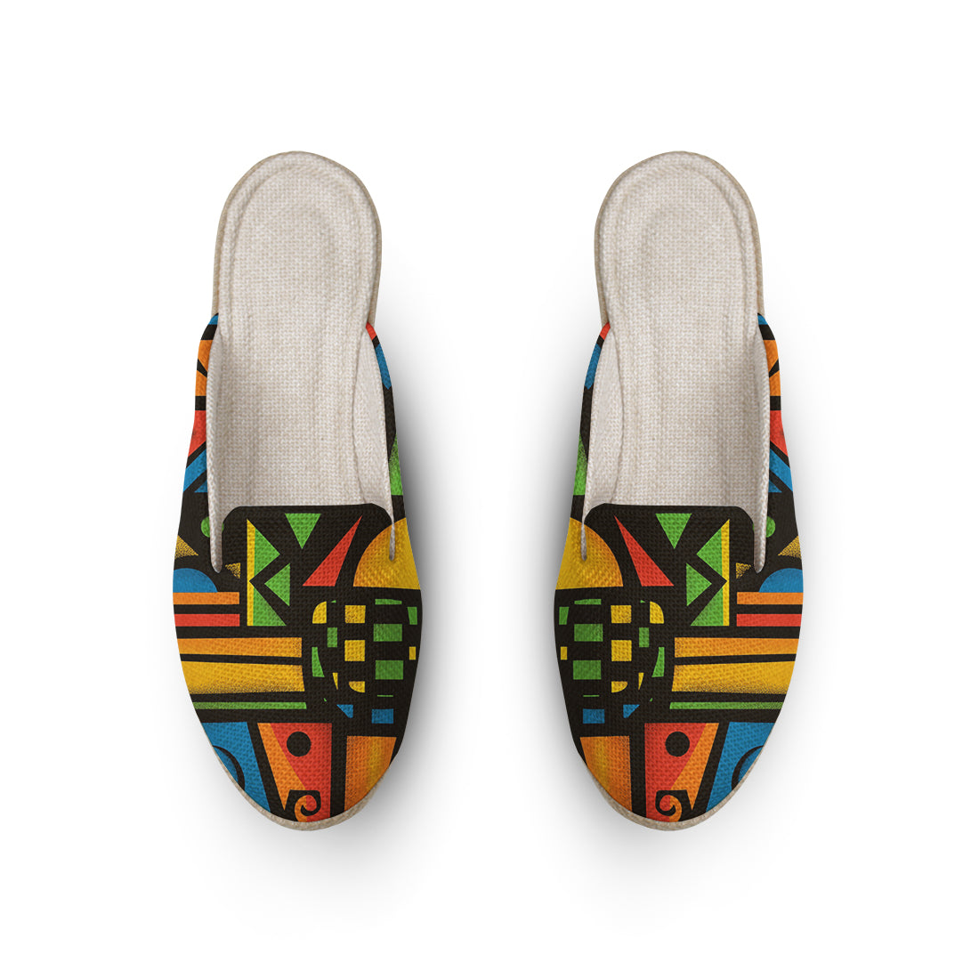 Voyage Mules Bold Tribal Beats - 1