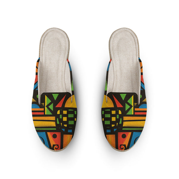 Voyage Mules Bold Tribal Beats - 1
