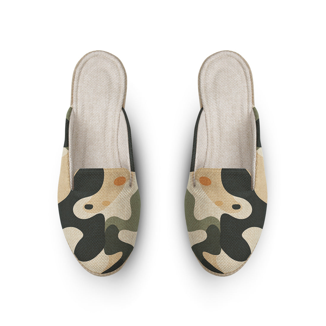 Voyage Mules Canvas Camo - 1