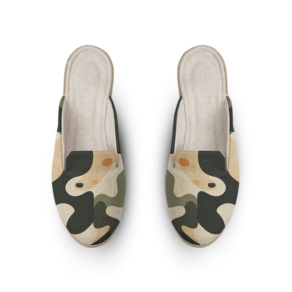 Voyage Mules Canvas Camo - 1