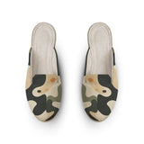 Voyage Mules Canvas Camo