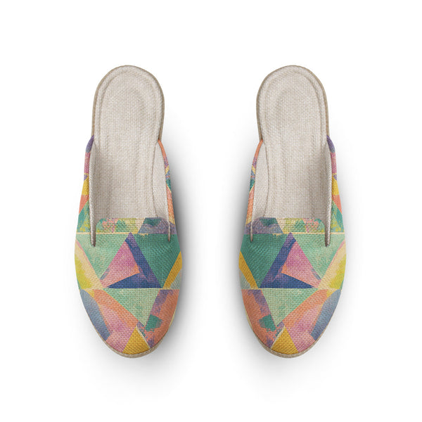 Voyage Mules Pastel Prism Fade